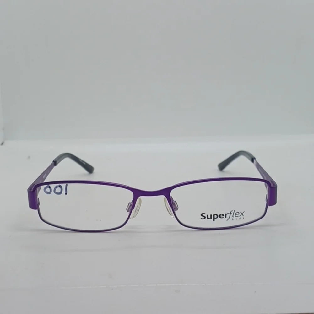 NWT SUPERFLEX KIDS EYEGLASS FRAMES 140 PURPLE